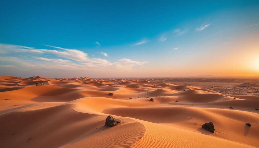 Desert iriki landscape