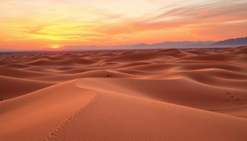 merzouga desert landscape